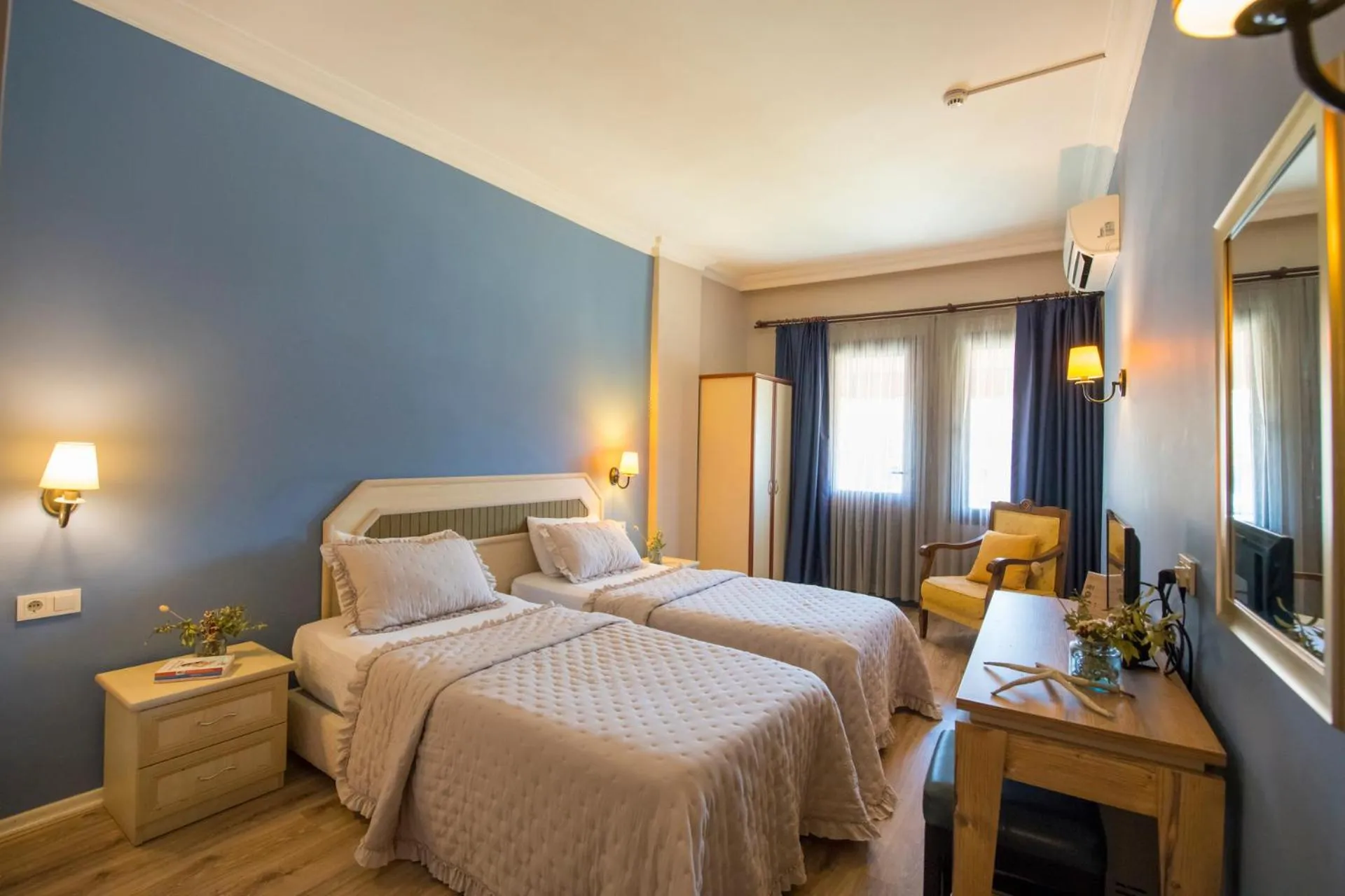 Bed in Akkent Garden Hotel