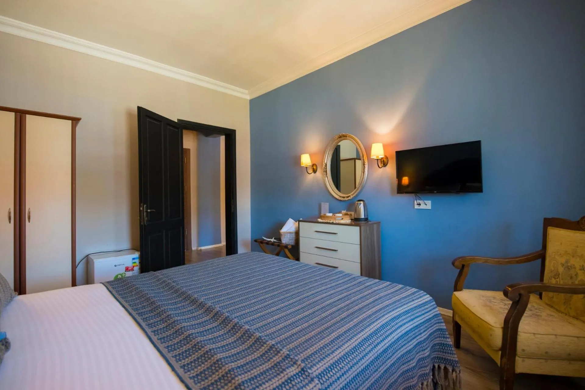 Bed in Akkent Garden Hotel