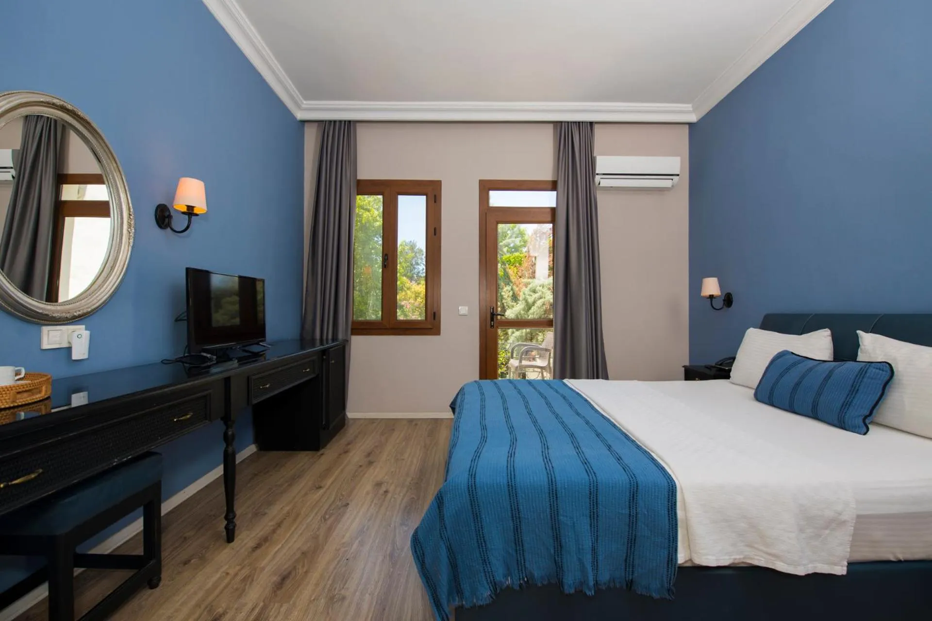 Bed in Akkent Garden Hotel