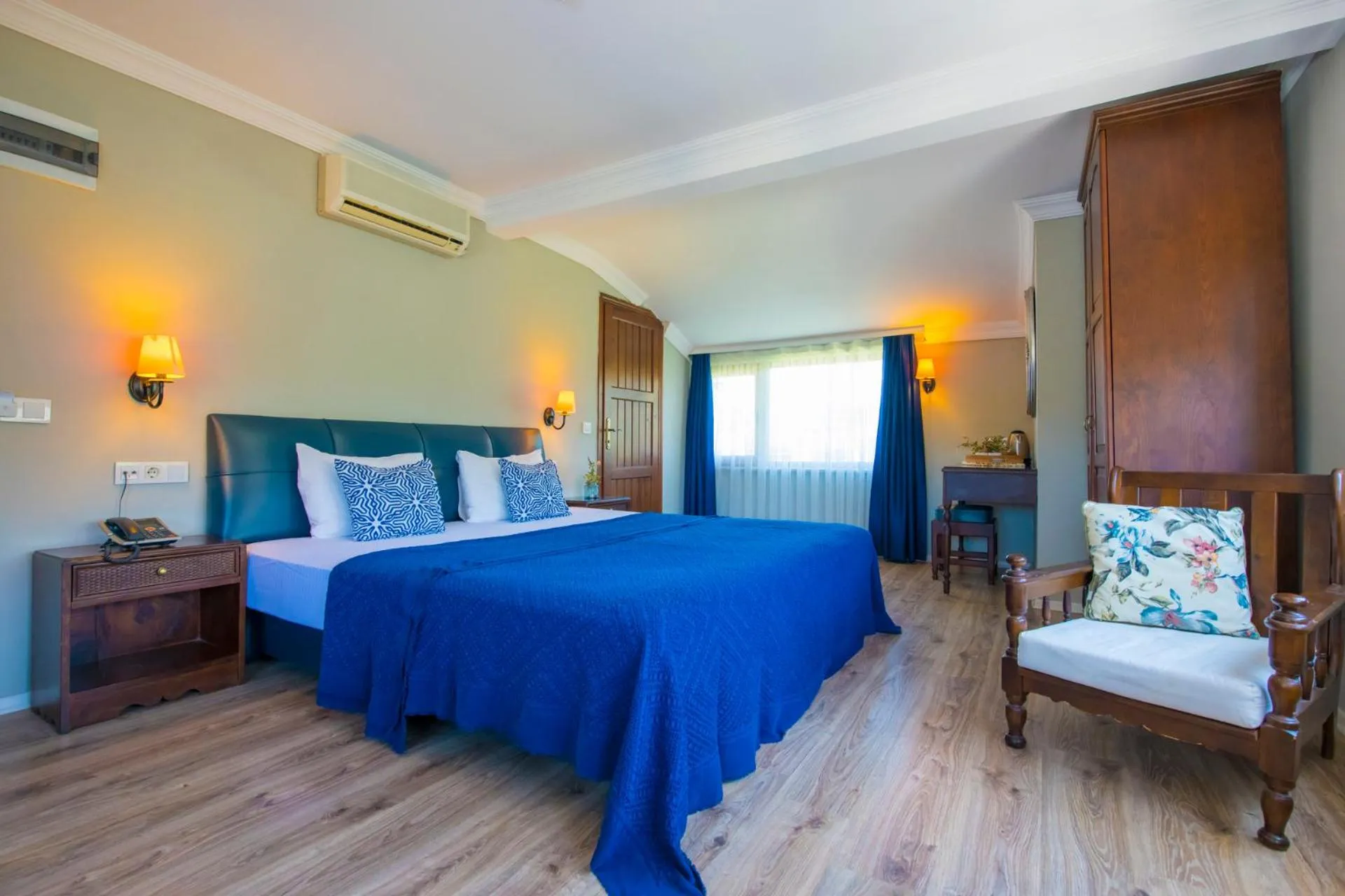 Bed in Akkent Garden Hotel