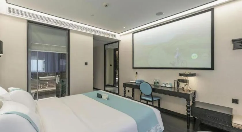 Bed in Xana Hotelle Nanchang Hongdu Middle Avenue Provincial TV Station