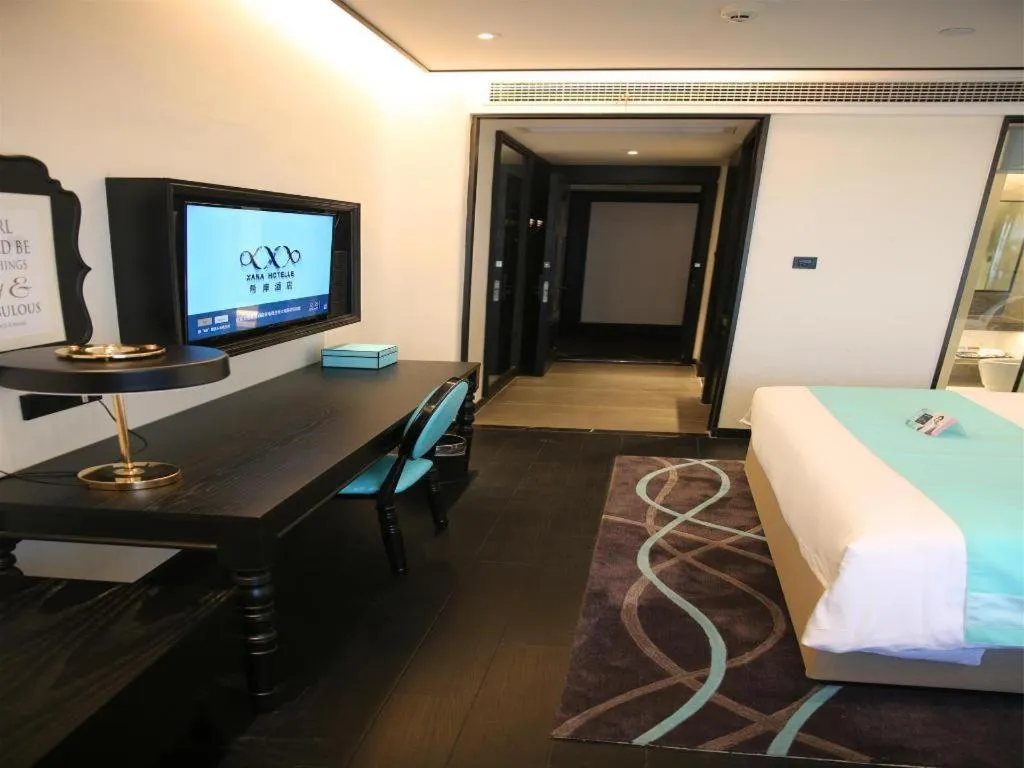Bed in Xana Hotelle Nanchang Hongdu Middle Avenue Provincial TV Station
