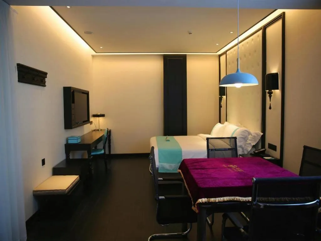 Bed in Xana Hotelle Nanchang Hongdu Middle Avenue Provincial TV Station