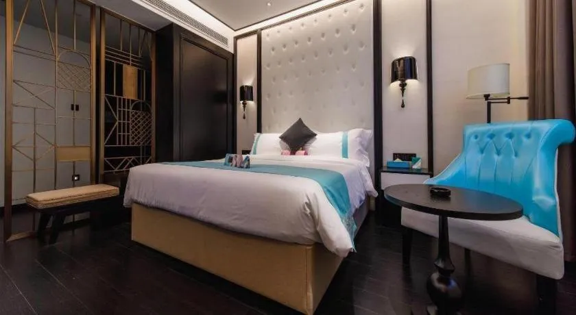 Bed in Xana Hotelle Nanchang Hongdu Middle Avenue Provincial TV Station