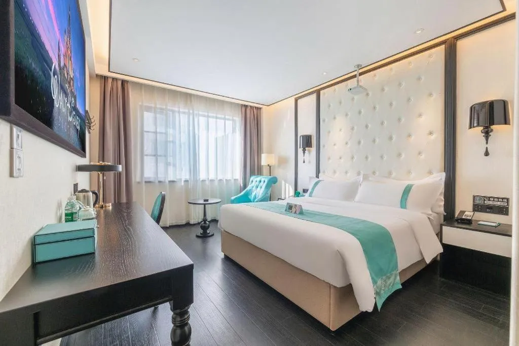 Bed in Xana Hotelle Nanchang Hongdu Middle Avenue Provincial TV Station