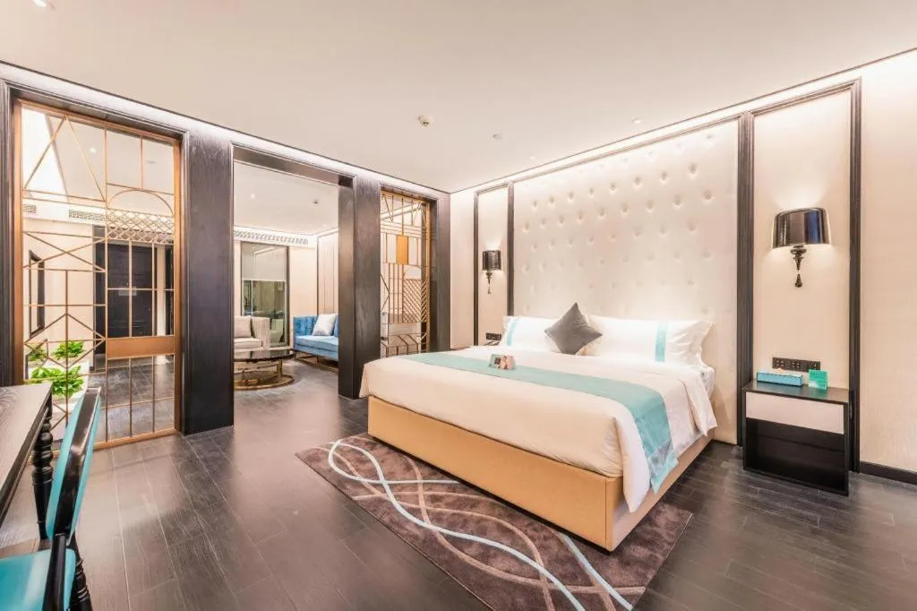 Bed in Xana Hotelle Nanchang Hongdu Middle Avenue Provincial TV Station