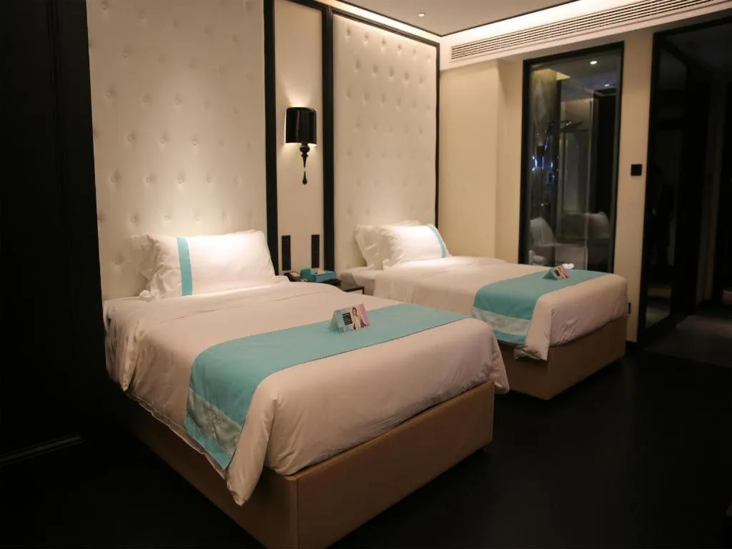 Bed in Xana Hotelle Nanchang Hongdu Middle Avenue Provincial TV Station