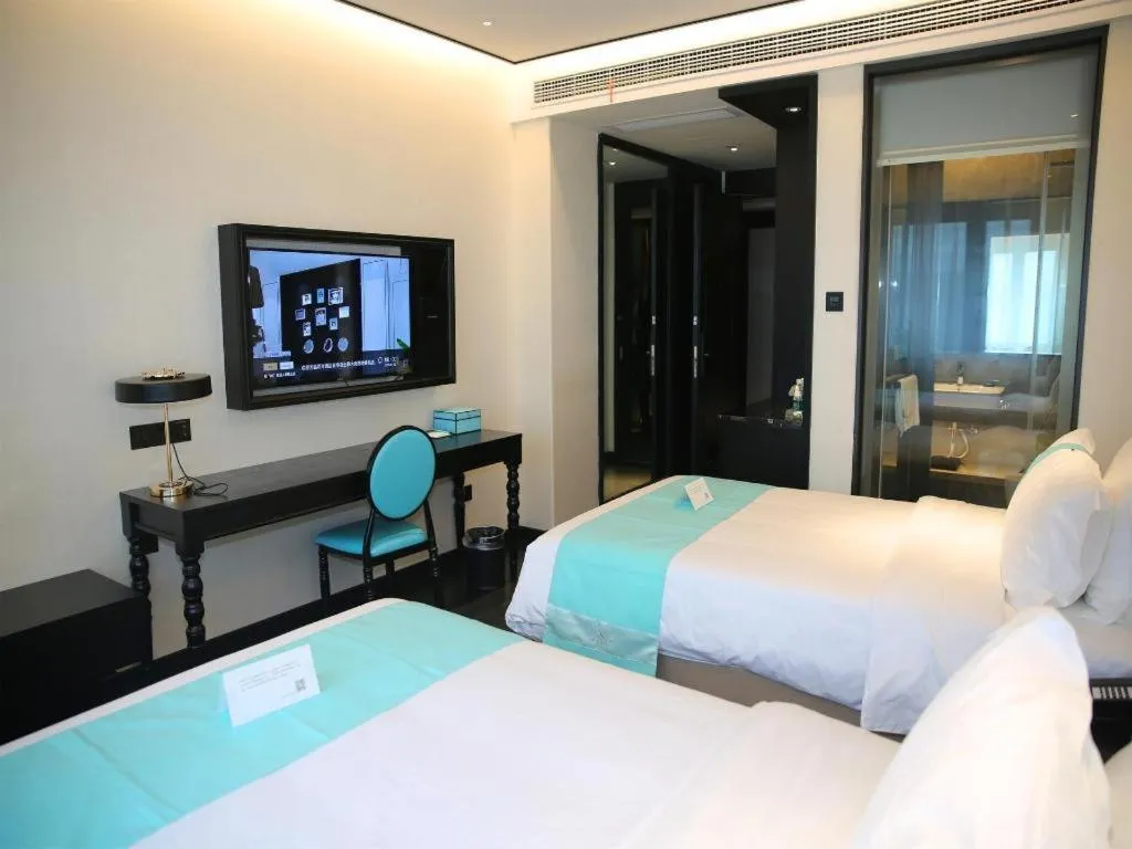 Bed in Xana Hotelle Nanchang Hongdu Middle Avenue Provincial TV Station