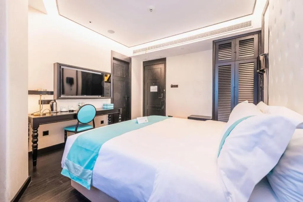 Bed in Xana Hotelle Nanchang Hongdu Middle Avenue Provincial TV Station