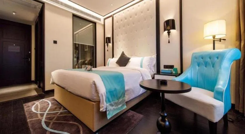 Bed in Xana Hotelle Nanchang Hongdu Middle Avenue Provincial TV Station