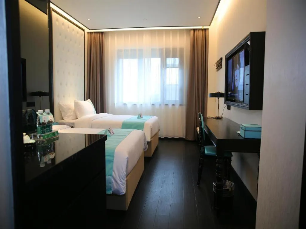 Bed in Xana Hotelle Nanchang Hongdu Middle Avenue Provincial TV Station