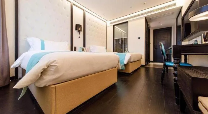 Bed in Xana Hotelle Nanchang Hongdu Middle Avenue Provincial TV Station