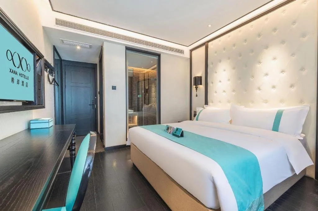 Bed in Xana Hotelle Nanchang Hongdu Middle Avenue Provincial TV Station