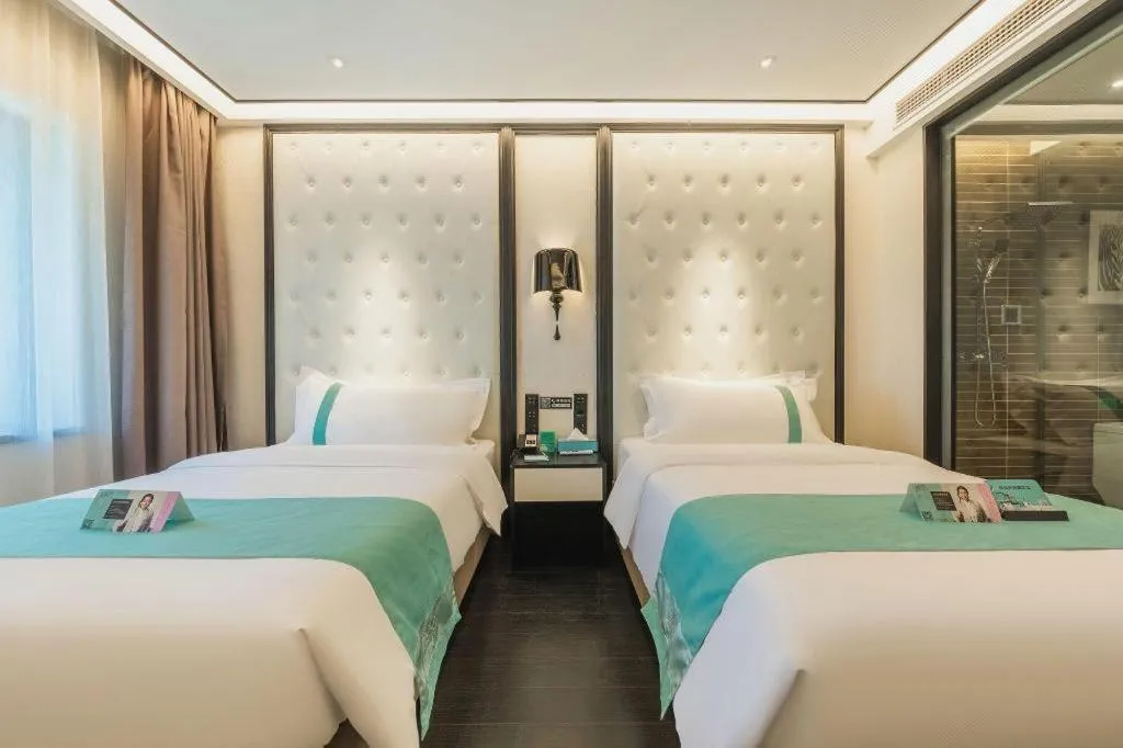 Bed in Xana Hotelle Nanchang Hongdu Middle Avenue Provincial TV Station