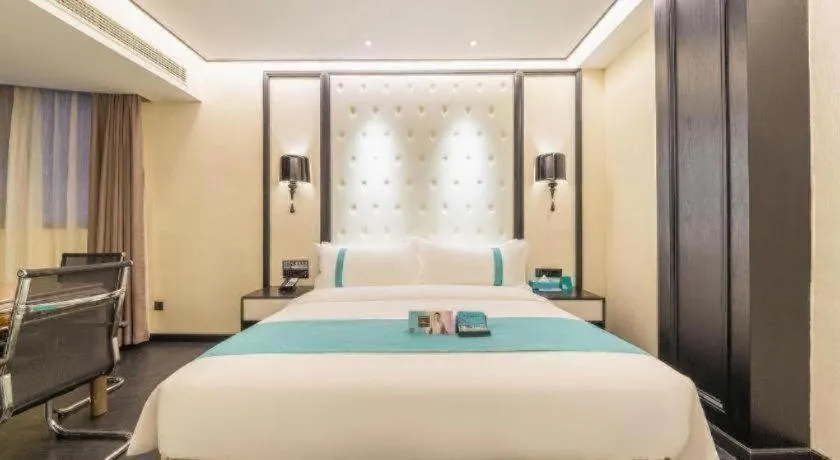 Bed in Xana Hotelle Nanchang Hongdu Middle Avenue Provincial TV Station