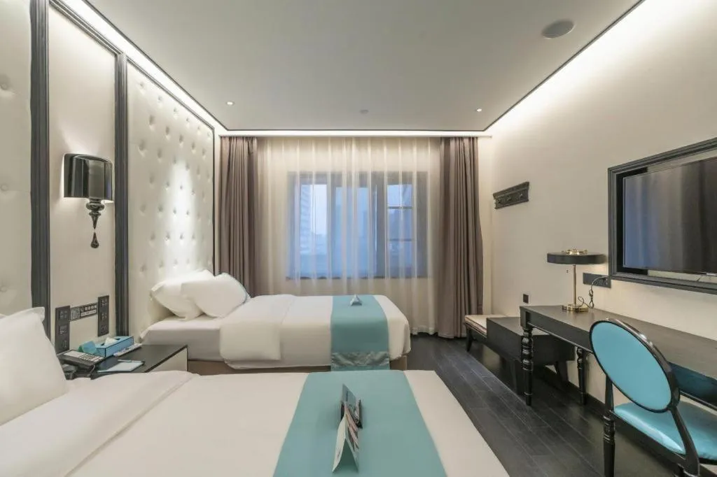 Bed in Xana Hotelle Nanchang Hongdu Middle Avenue Provincial TV Station