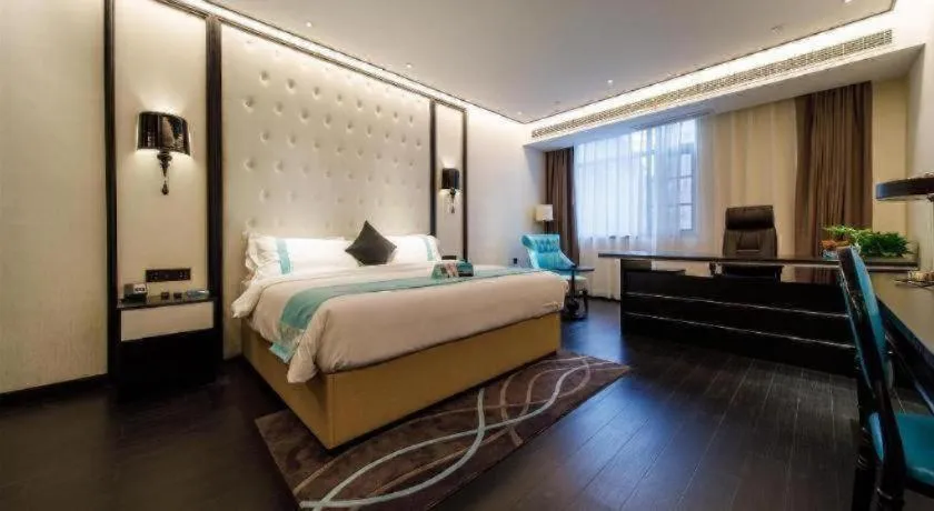 Bed in Xana Hotelle Nanchang Hongdu Middle Avenue Provincial TV Station