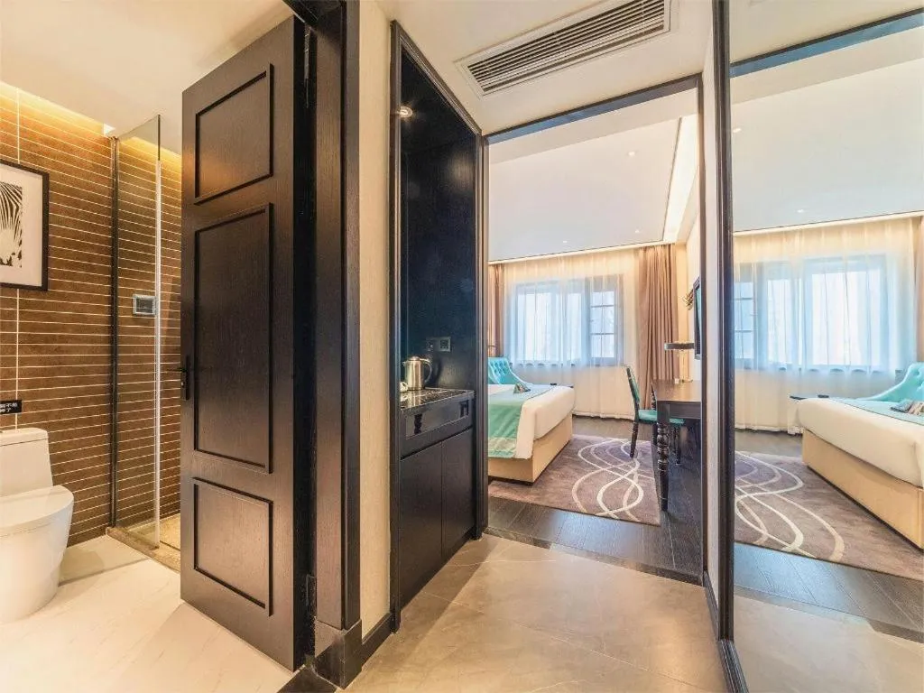 Bed in Xana Hotelle Nanchang Hongdu Middle Avenue Provincial TV Station