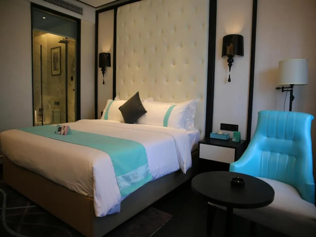 Bed in Xana Hotelle Nanchang Hongdu Middle Avenue Provincial TV Station