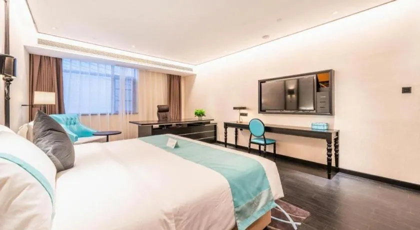 Bed in Xana Hotelle Nanchang Hongdu Middle Avenue Provincial TV Station