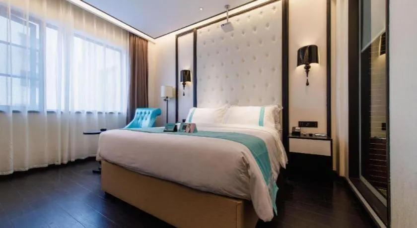 Bed in Xana Hotelle Nanchang Hongdu Middle Avenue Provincial TV Station