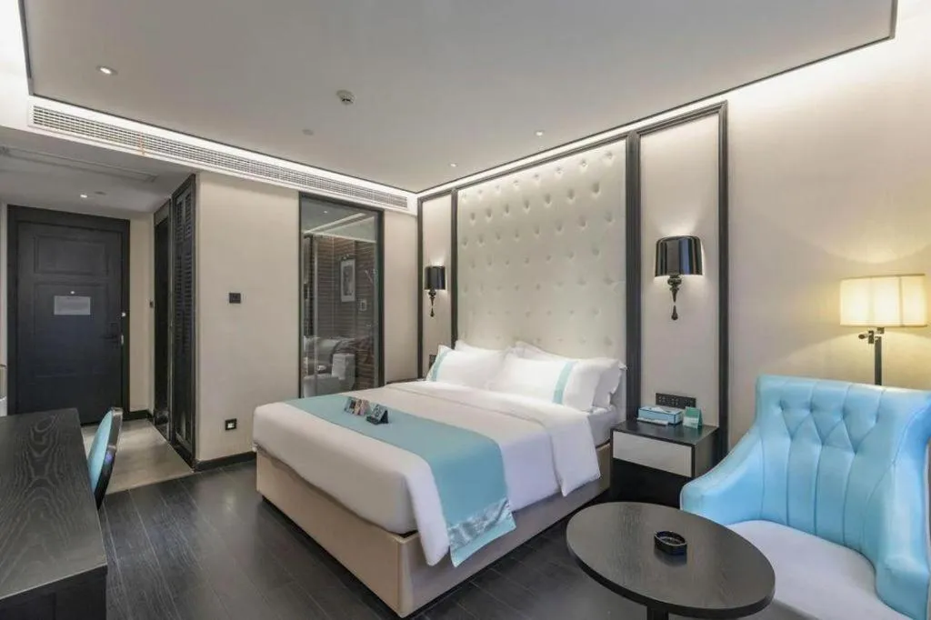 Bed in Xana Hotelle Nanchang Hongdu Middle Avenue Provincial TV Station