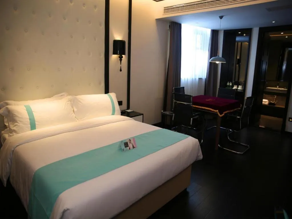 Bed in Xana Hotelle Nanchang Hongdu Middle Avenue Provincial TV Station