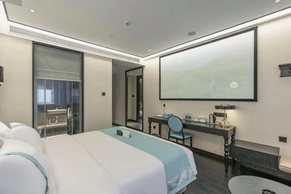 Bed in Xana Hotelle Nanchang Hongdu Middle Avenue Provincial TV Station