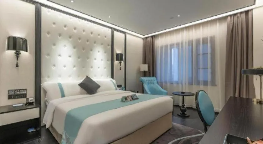 Bed in Xana Hotelle Nanchang Hongdu Middle Avenue Provincial TV Station