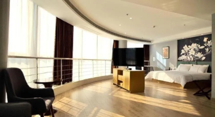 Bed in Magnotel Nanjing Lishui Baota Bei Road