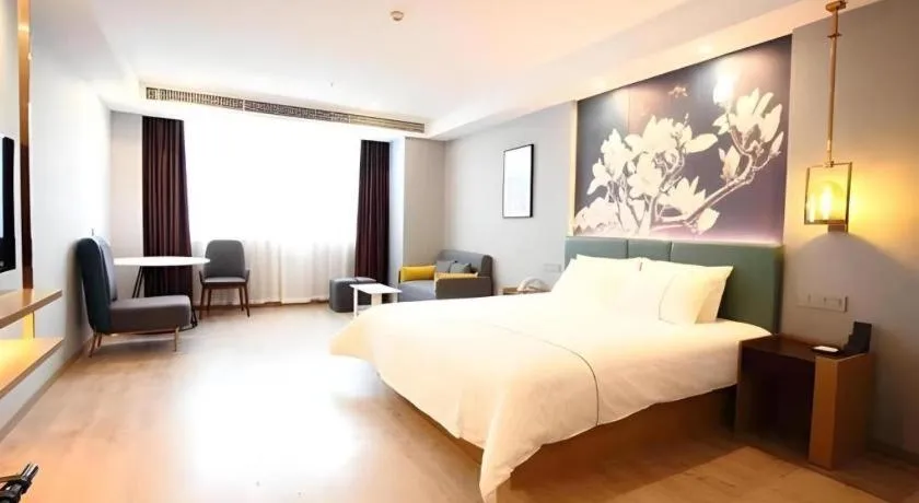 Bed in Magnotel Nanjing Lishui Baota Bei Road