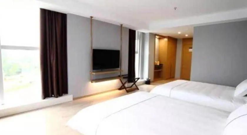 Bed in Magnotel Nanjing Lishui Baota Bei Road