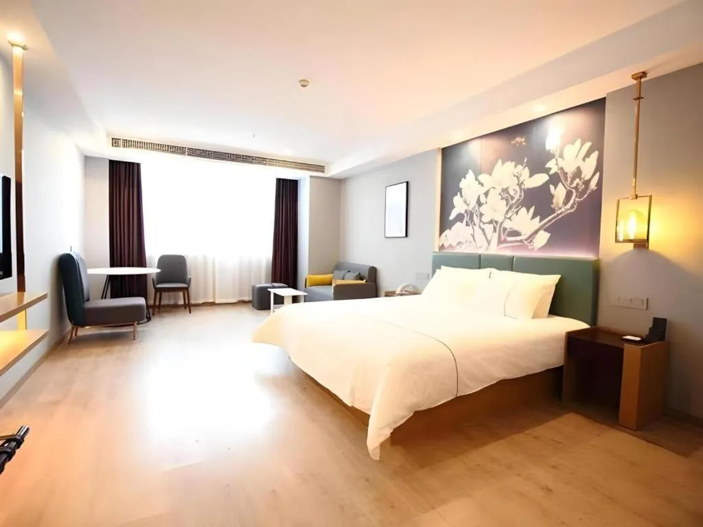 Bed in Magnotel Nanjing Lishui Baota Bei Road