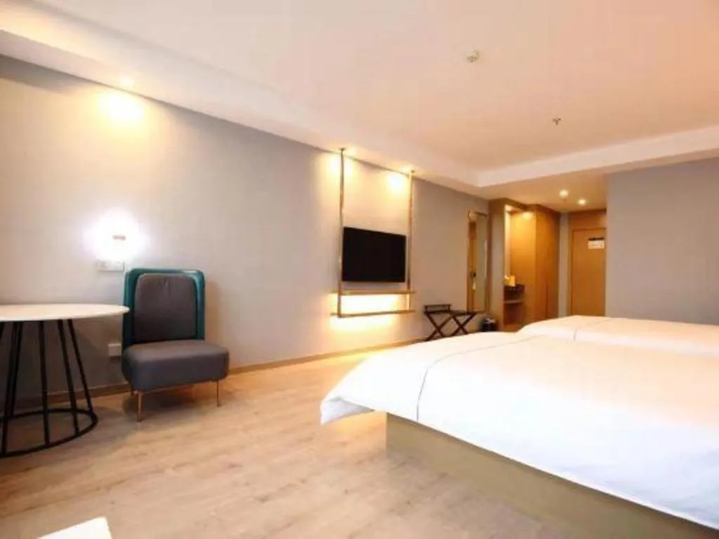 Bed in Magnotel Nanjing Lishui Baota Bei Road