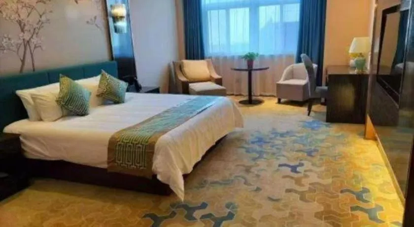 Bed in Magnotel Nanjing Lishui Baota Bei Road