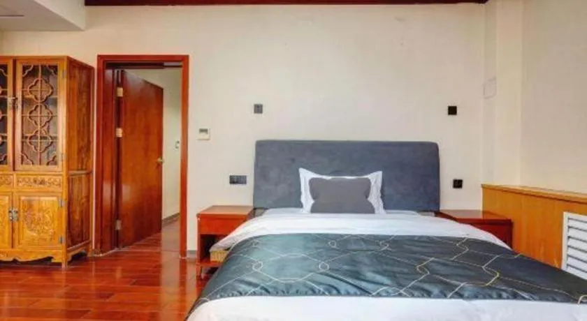 Bed in Chonpines Hotel Jining Quanmin Fitness Plaza