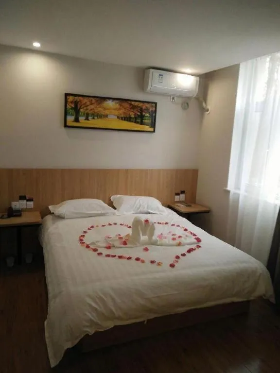 Bed in PAI Hotels Shijiazhuang Railway Station West Square