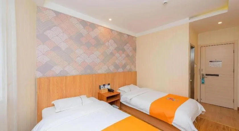 Bed in PAI Hotels Shijiazhuang Railway Station West Square