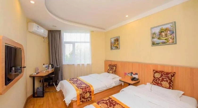 Bed in PAI Hotels Shijiazhuang Railway Station West Square