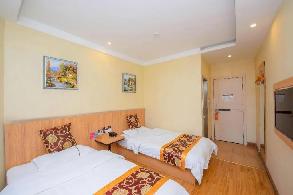 Bed in PAI Hotels Shijiazhuang Railway Station West Square