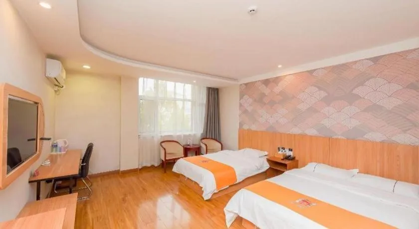 Bed in PAI Hotels Shijiazhuang Railway Station West Square