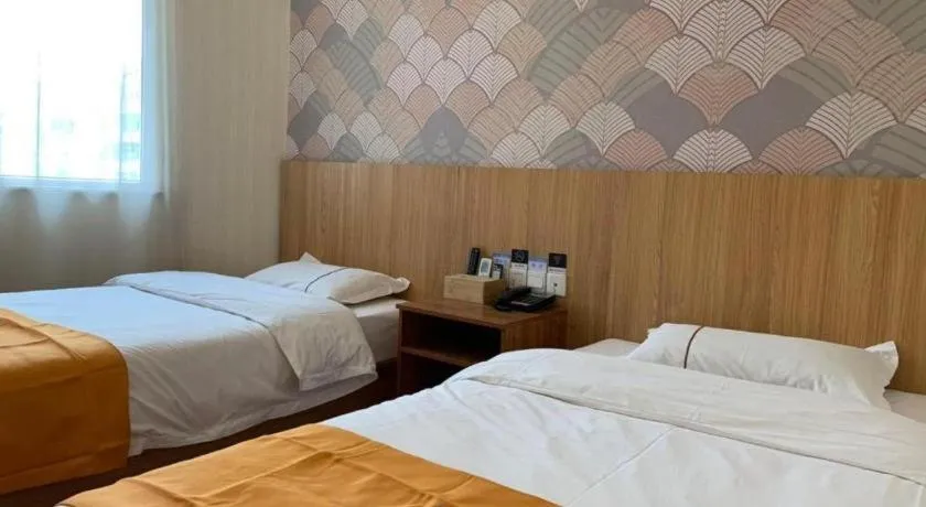 Bed in PAI Hotels Shijiazhuang Railway Station West Square
