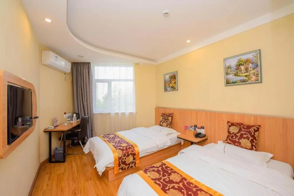 Bed in PAI Hotels Shijiazhuang Railway Station West Square