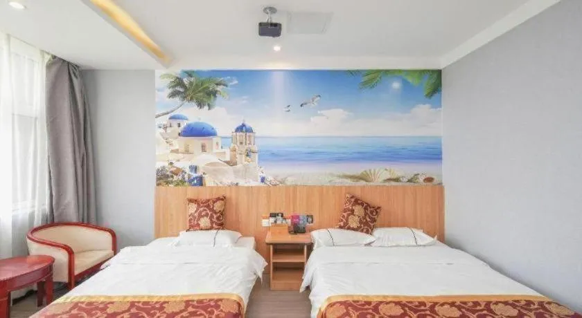 Bed in PAI Hotels Shijiazhuang Railway Station West Square