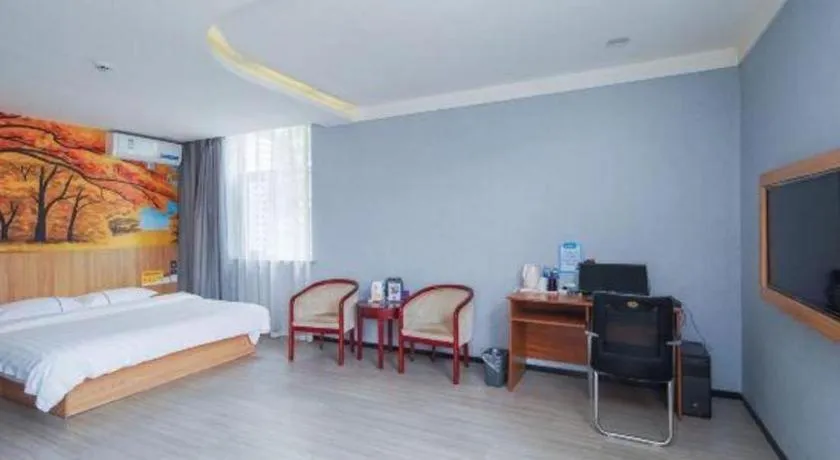 Bed in PAI Hotels Shijiazhuang Railway Station West Square