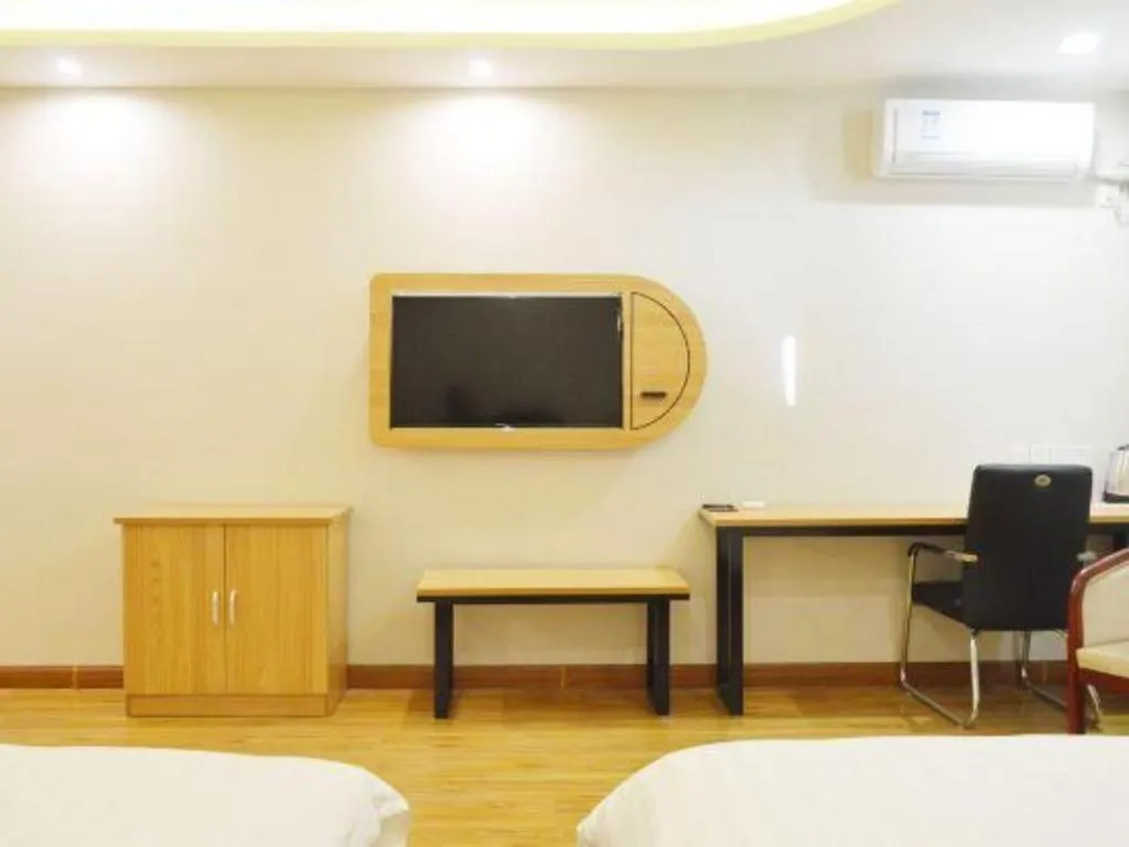 Bed in PAI Hotels Shijiazhuang Railway Station West Square