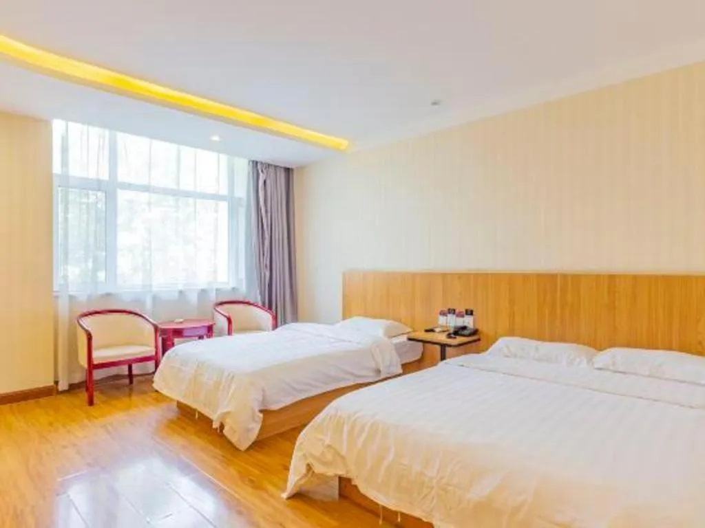 Bed in PAI Hotels Shijiazhuang Railway Station West Square