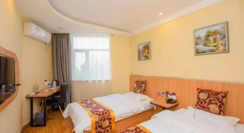 Bed in PAI Hotels Shijiazhuang Railway Station West Square Bed in PAI Hotels Shijiazhuang Railway Station West Square