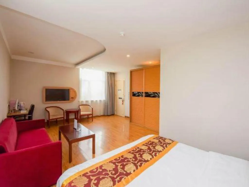 Bed in PAI Hotels Shijiazhuang Railway Station West Square