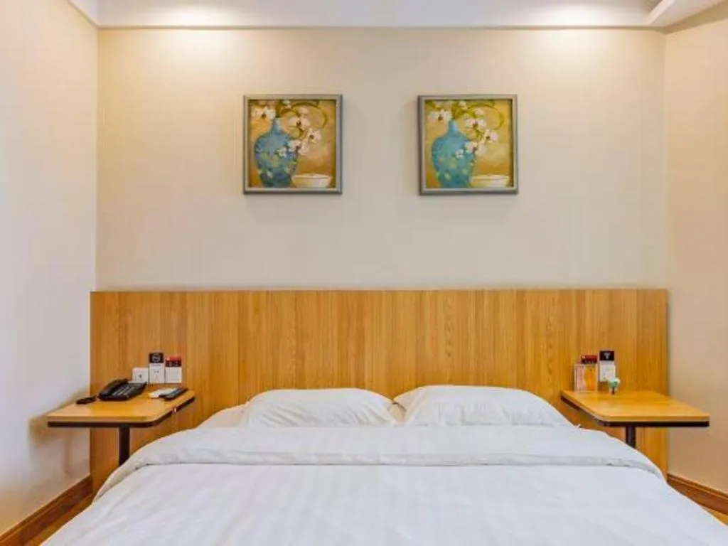 Bed in PAI Hotels Shijiazhuang Railway Station West Square